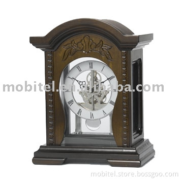 Wooden Desk Clock (M-3P04)